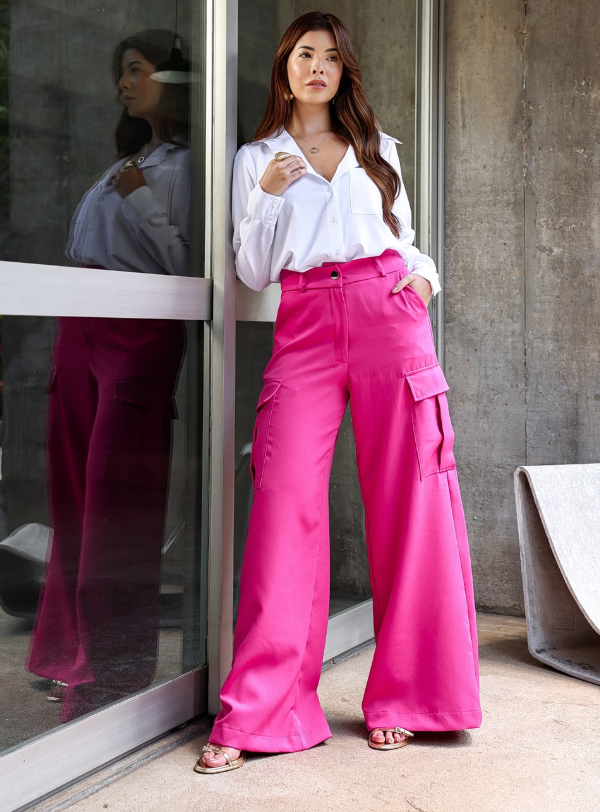 Calca Cargo Alfaiararia Raquel