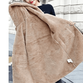 Casaco Feminino de Inverno Forrado em Lã - Claire